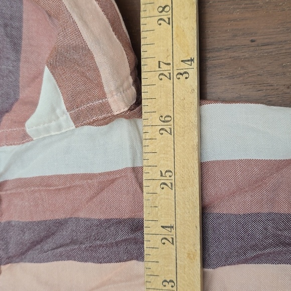 MADEWELL striped Shirt Sz L - Picture 3 of 5